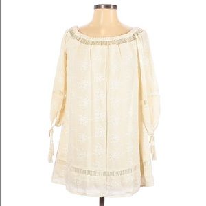ASTR the Label/Anthropologie XS Boho Ivory Shirt